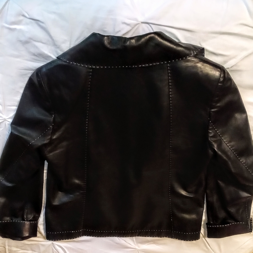 Anne Klein Genuine Leather Sz L - Picture 3 of 8